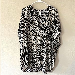 printed blouse